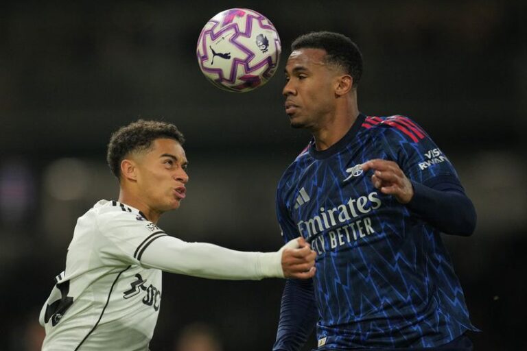 Man of the Match Fulham vs Arsenal: Gabriel Magalhaes Tampil Solid dan Jadi Kunci Kemenangan The Gunners Fulham vs Arsenal